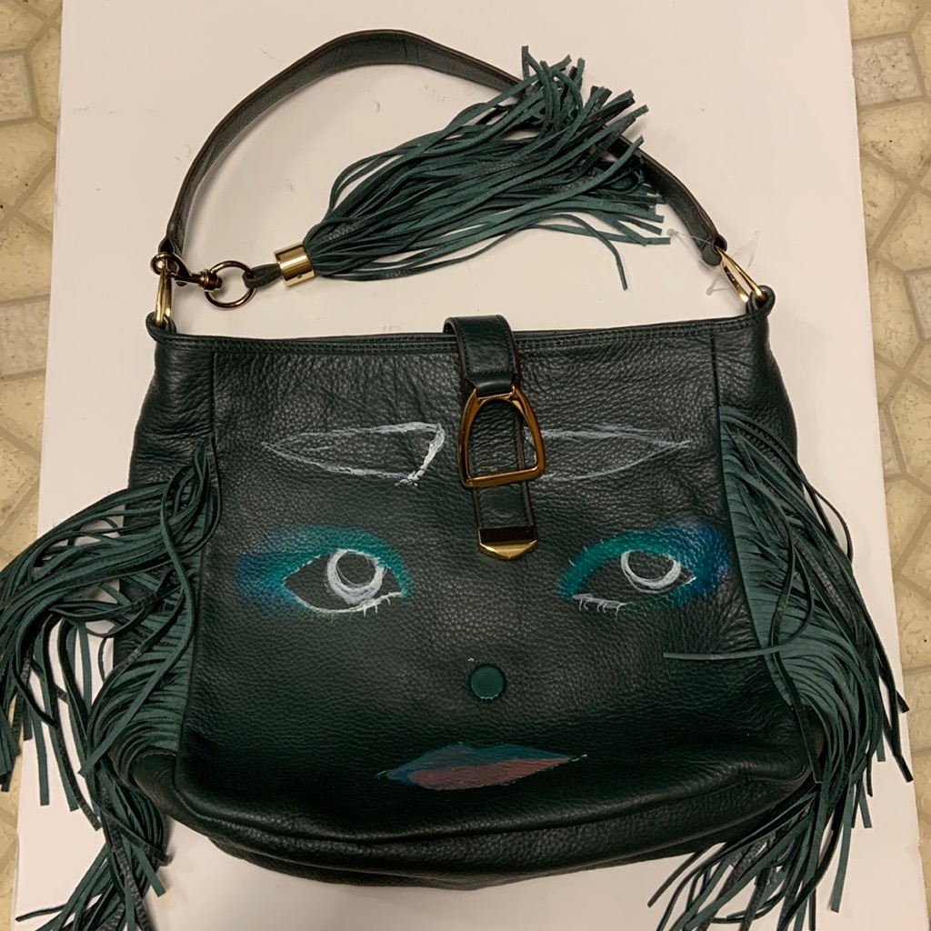 Gili Stirrup Hobo Bag Leather
